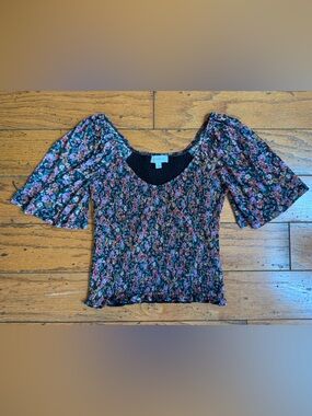 Evereve Smocked Top